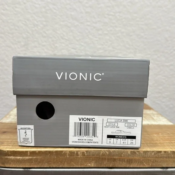 Vionic Lucia Snake Leather Jeweled Sandals Size 9 - Picture 8 of 8